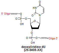 picture of deoxyuridine dU